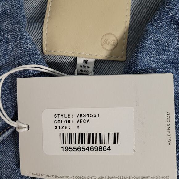 AG Jordy Vest In Venice Canal Veca Size M - Picture 10 of 10